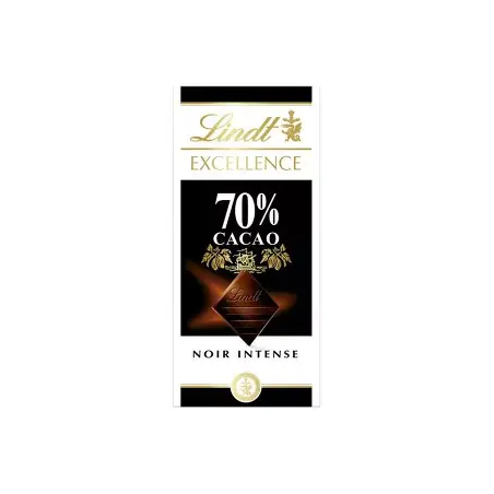 Tablette chocolat noir 70%-100g
